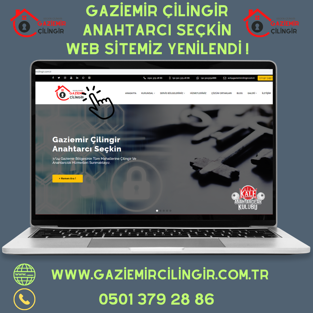 Gaziemir Çilingir Web Sitesi Yayında !